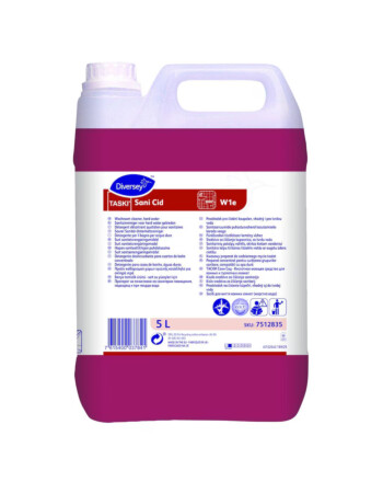 TASKI® Sani Cid W1e υγρό καθαριστικό αφαλατικό χώρων υγιεινής για περιοχές με σκληρό νερό 5L