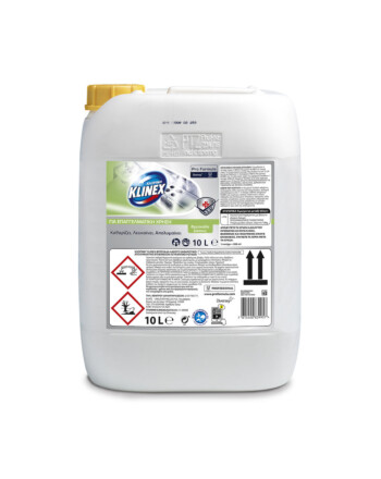Klinex Professional Fresh λεπτόρρευστη χλωρίνη με άρωμα φρεσκάδας και με έγκριση ΕΟΦ 10L
