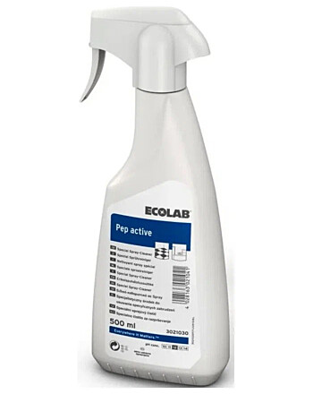 Ecolab Pep Active καθαριστικό σπρέι για λιπαρούς λεκέδες και μελάνι 500ml