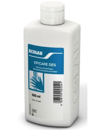 Ecolab Epicare Des αντισηπτικό gel χεριών 500ml με αλκοόλη με έγκριση ΕΟΦ