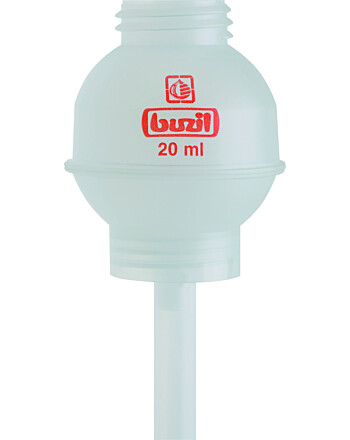 Buzil δοσομετρική κεφαλή 20ml για φιάλη 1L