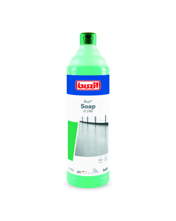 Buzil Buz Soap G240 καθαριστικό αδιάβροχων δαπέδων με βάση σαπούνι 1L