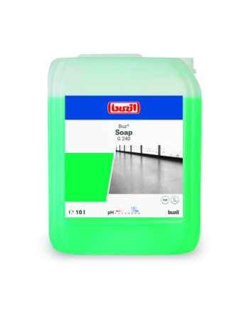 Buzil Buz Soap G240 καθαριστικό αδιάβροχων δαπέδων με βάση σαπούνι 10L