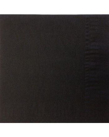 Roial Linen Airlaid χαρτοπετσέτα μαύρη 1/4 40x40cm 50τεμ