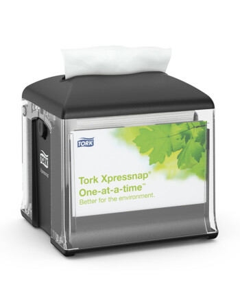 Tork Xpressnap Snack® συσκευή χαρτοπετσέτας μαύρη