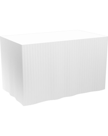 Duni Evolin® φούστα τραπεζιού Airlaid λευκή 0,72x4 m