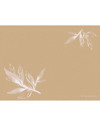 Duni Bio Dunicel® Eco Leaves σουπλά Airlaid με σχέδιο 30x40cm 100τεμ