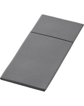 Airlaid χαρτοπετσέτα φάκελος γκρι 33x40cm 70τεμ