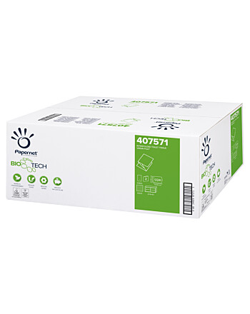 Papernet® Biotech Superior χαρτί υγείας σε φύλλα λευκό 224τεμ 2φυλλο