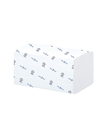 Papernet® χαρτοπετσέτα συσκευής λευκή 2φυλλη 21,6x16,62cm 200τεμ