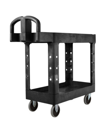 Rubbermaid® Material Handling Carts Heavy Duty καρότσι μεταφοράς μικρό μαύρο 226kg