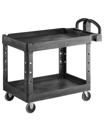 Rubbermaid® Material Handling Carts Heavy Duty καρότσι μεταφοράς μεσαίο μαύρο 226kg