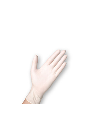 Sempermed® Protects Hygienic γάντια μιας χρήσης λάτεξ με πούδρα λευκά S 200τεμ