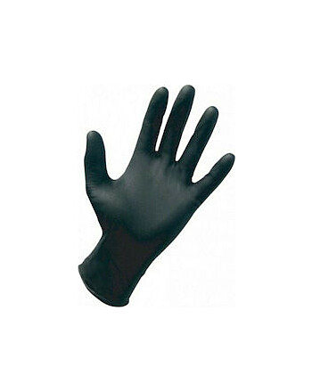 AMPri Puracomfort γάντια μιας χρήσης νιτριλίου μαύρα S 100τεμ