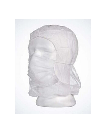 AMPri Med-Comfort σκουφάκι αστροναύτη με μάσκα λευκό 100τεμ
