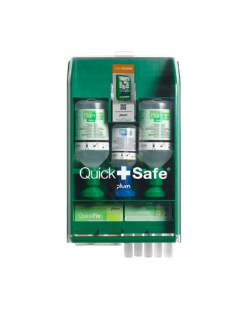 Plum QuickSafe Basic σταθμός πλύσης οφθαλμών με επιθέματα