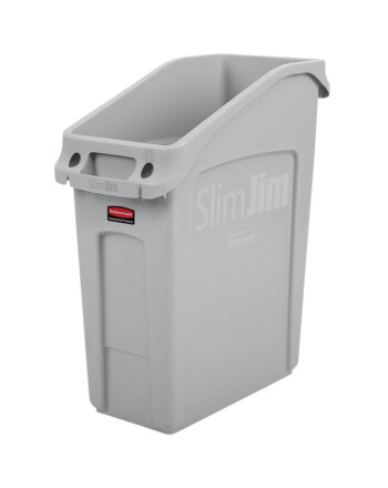 Rubbermaid Slim Jim® Under-Counter κάδος απορριμμάτων γκρι 49L