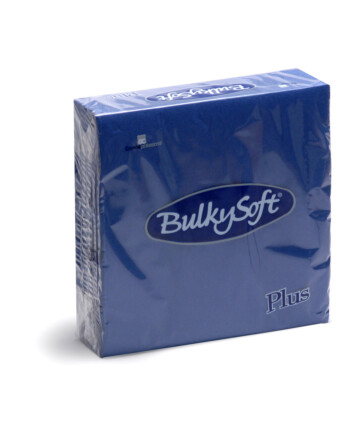 BulkySoft® Plus χαρτοπετσέτα point to point μπλε 1/4 2φυλλη 38x38cm 40τεμ