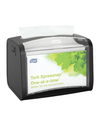Tork Xpressnap® συσκευή χαρτοπετσέτας τραπεζιού μαύρη