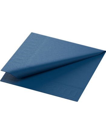 Duni χαρτοπετσέτα σκούρο μπλε 2φυλλη 1/4 24x24cm πολυτελείας 300τεμ