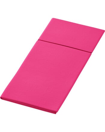 Duni Duniletto® Slim χαρτοπετσέτα φάκελος φούξια 40x33cm Airlaid 65τεμ