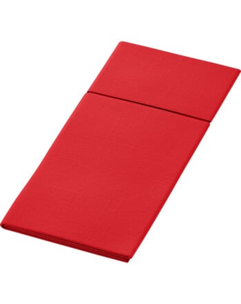 Duni Duniletto® Slim χαρτοπετσέτα φάκελος κόκκινο 40x33cm Airlaid 65τεμ