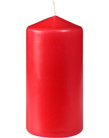 Duni Pillar κερί κόκκινο 10xØ5cm 20h