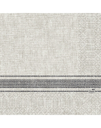 Duni Cocina χαρτοπετσέτα με σχέδιο μαύρη 3φυλλη 1/4 33x33cm πολυτελείας 250τεμ