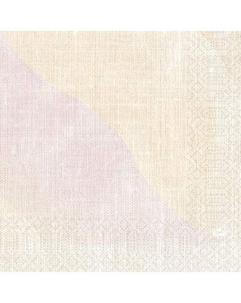 Duni Serenity χαρτοπετσέτα κρεμ με σχέδιο 3φυλλη 1/4 33x33cm πολυτελείας 50τεμ