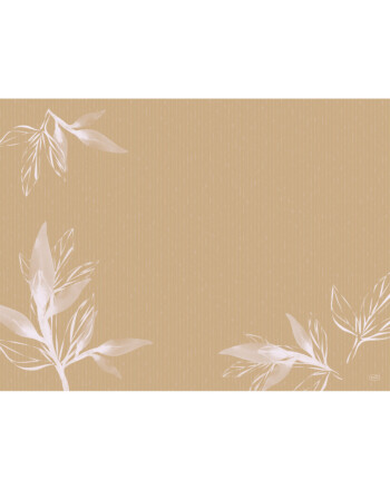 Duni Eco Leaves σουπλά χάρτινο με σχέδιο 30x40cm 250τεμ