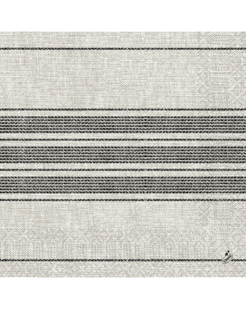 Duni Cocina χαρτοπετσέτα με σχέδιο μαύρη 3φυλλη 1/4 40x40cm πολυτελείας 250τεμ