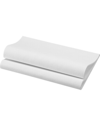 Duni Bio Dunisoft® χαρτοπετσέτα λευκή 1/4 40x40cm Airlaid 60τεμ