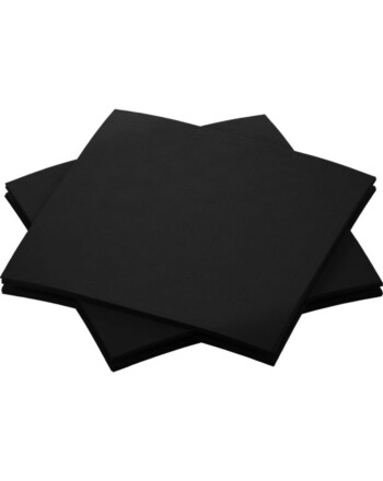 Duni Bio Dunisoft® χαρτοπετσέτα μαύρη 1/4 20x20cm Airlaid 180τεμ