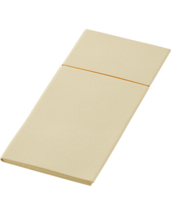 Duni Bio Duniletto® Slim χαρτοπετσέτα φάκελος κρεμ 40x33cm Airlaid 65τεμ