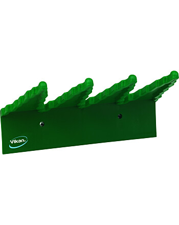 Vikan® στήριγμα τοίχου 3 θέσεων πράσινο 24cm