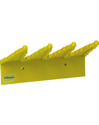 Vikan® στήριγμα τοίχου 3 θέσεων κίτρινο 24cm