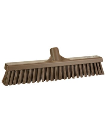 Vikan® σκούπα μαλακή/σκληρή καφέ 41cm