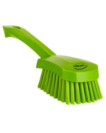 Vikan® βούρτσα με κοντή λαβή σκληρή λαχανί 27cm