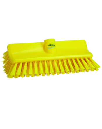 Vikan® βούρτσα μεσαία κίτρινη 26,5cm