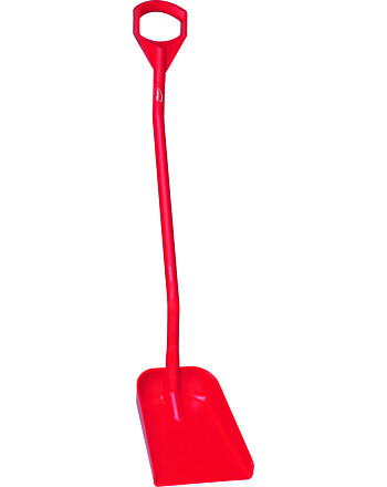 Vikan® εργονομικό φτυάρι κόκκινο 128cm