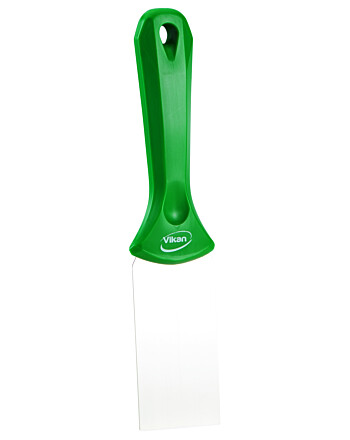 Vikan® ξύστρα ανοξείδωτη με κλειστή λαβή πράσινη 5cm