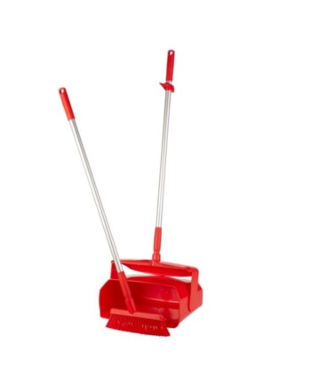 Vikan® σετ φαράσι-σκούπα κόκκινο 35cm
