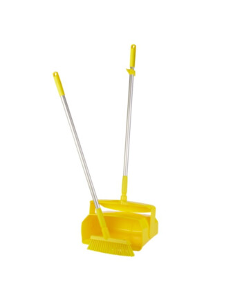 Vikan® σετ φαράσι-σκούπα κίτρινο 35cm