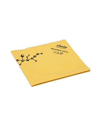 Vileda® Nanotech Micro αντιβακτηριδιακό πανί μικροϊνών κίτρινο 38x40cm