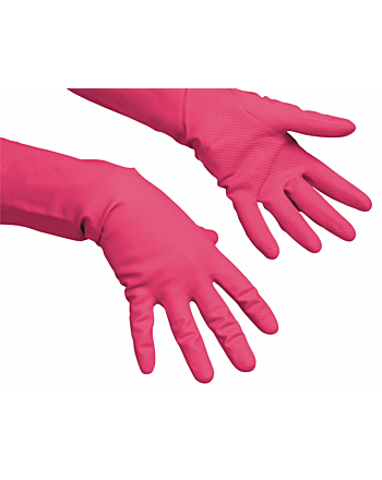 Vileda® MultiPurpose γάντια πολλαπλών χρήσεων λάτεξ κόκκινα M 2τεμ