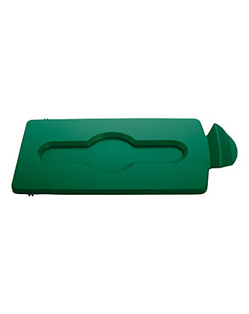 Rubbermaid Slim Jim® καπάκι ανακύκλωσης κλειστό πράσινο για κάδο 87L
