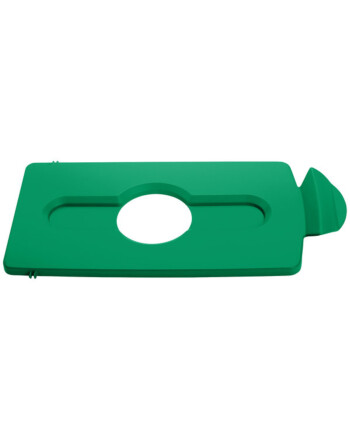 Rubbermaid Slim Jim® καπάκι ανακύκλωσης για μπουκάλια πράσινο για κάδο 87L