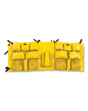 Rubbermaid Slim Jim® υφασμάτινη θήκη μεταφοράς εργαλείων για καρότσι καθαρισμού κίτρινη