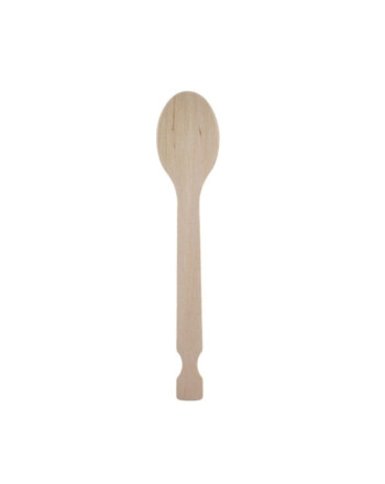 Woodlery ξύλινο κουτάλι 17cm 100τεμ