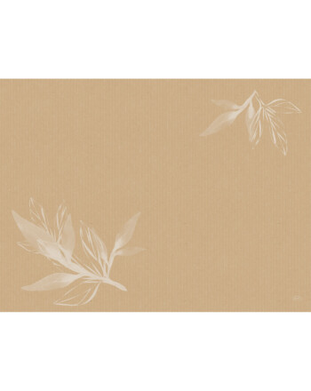 Duni Bio Dunicel Leaves Natural σουπλά 30x40cm 100τεμ.
